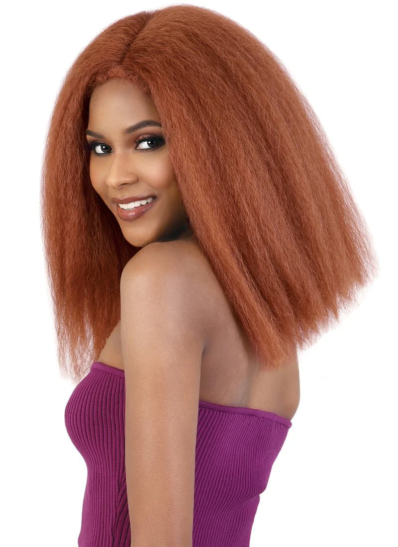 HBL.POLO Sleek Human Hair Blend Bob Lace Wig - MoTown Tress - Image 2