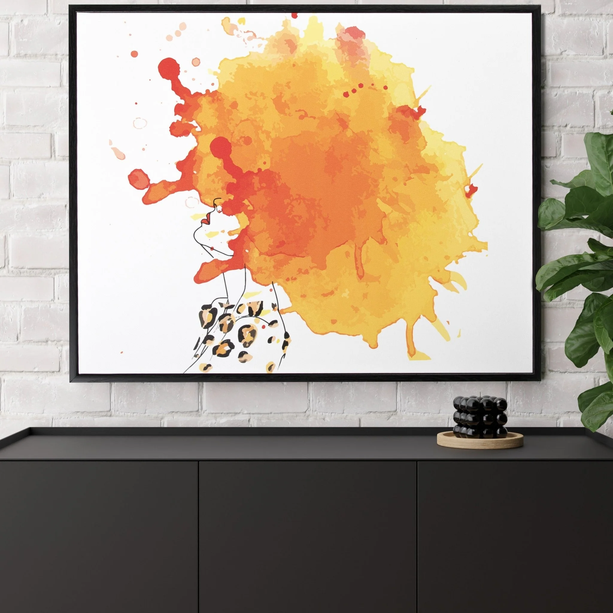 Parke Floating Frame Canvas Art Print