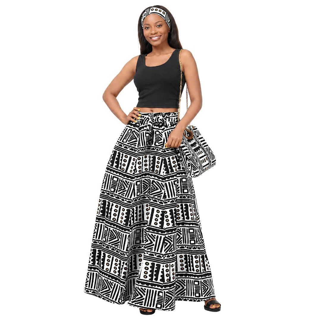 Party Time Maxi Skirt & Shoulder Bag Set