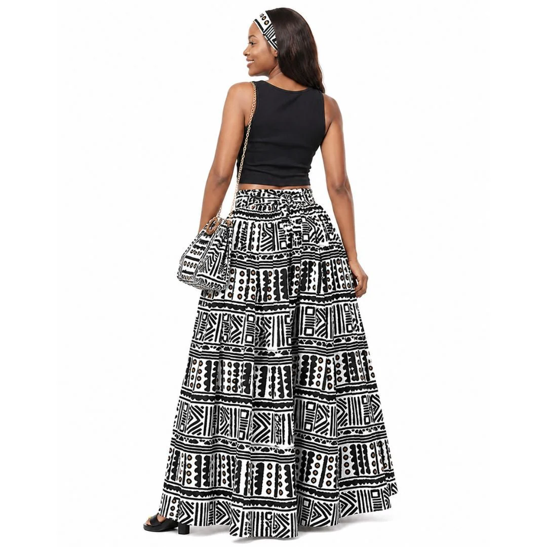 Party Time Maxi Skirt & Shoulder Bag Set - Image 2