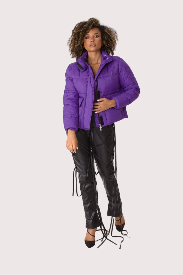 Plush Puffer Jacket - 81876 - Image 6