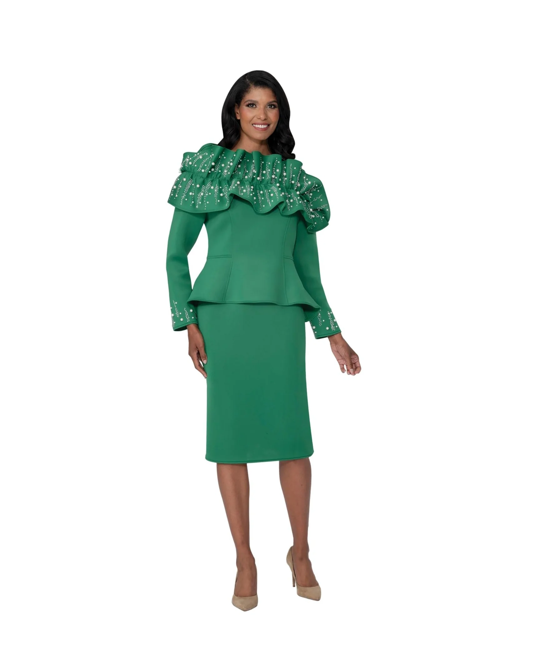 Ravishing Ruffles Dress by Stellar Looks - Image 2