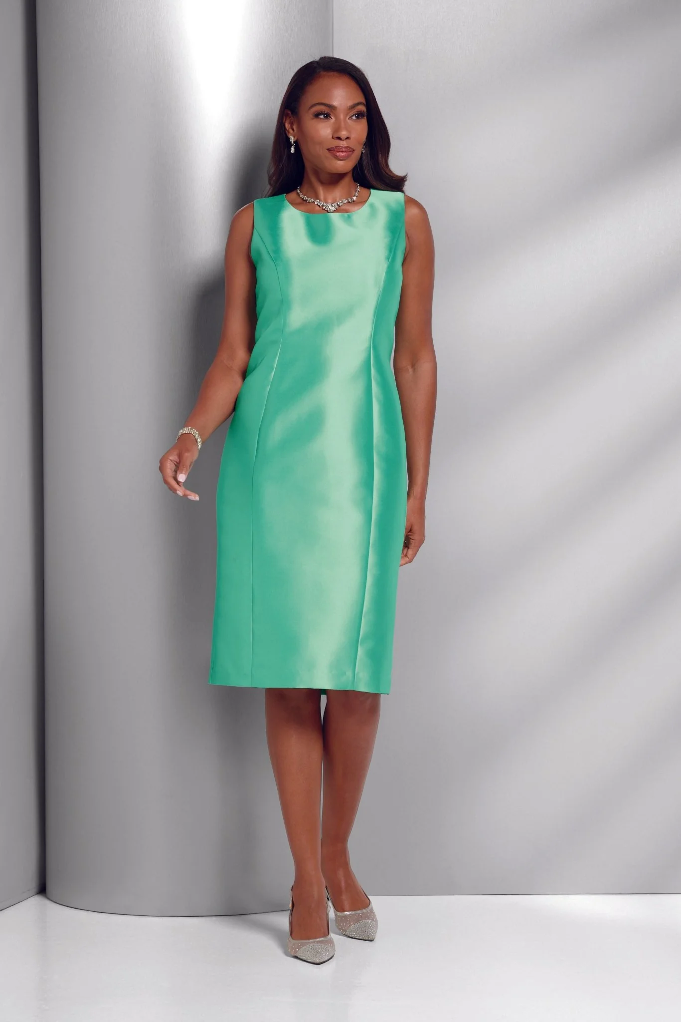 Refined Shine Jacket Dress by EY Boutique - Image 2
