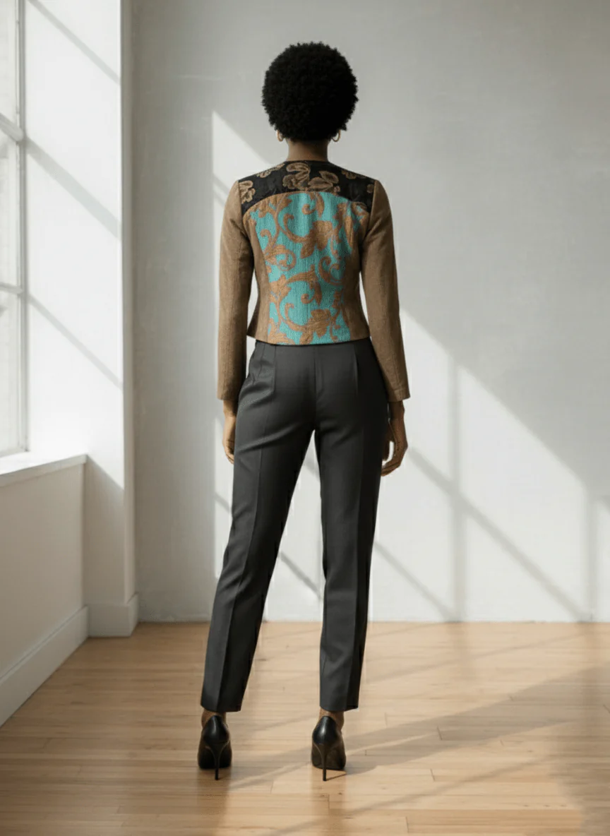 Regal Brocade Jacket by Especially Yours - Image 2