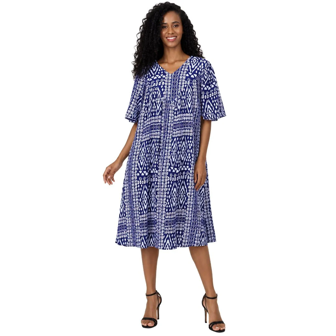 Crinkle Cotton Patio Dress by Sante