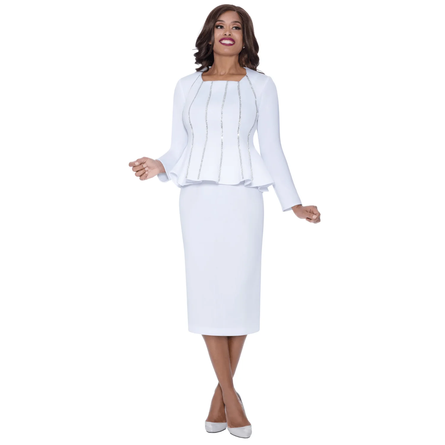 Scuba Skirt Pet with Peplum Top SL600292