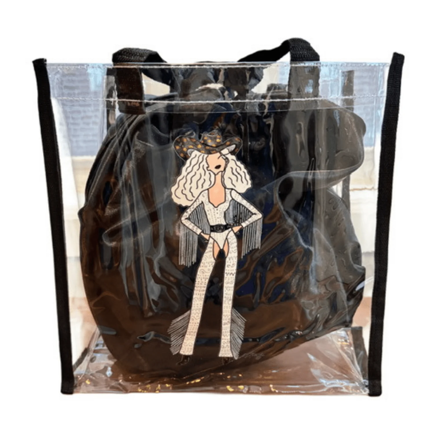 Sheila Gray Wild Confidence Clear Tote