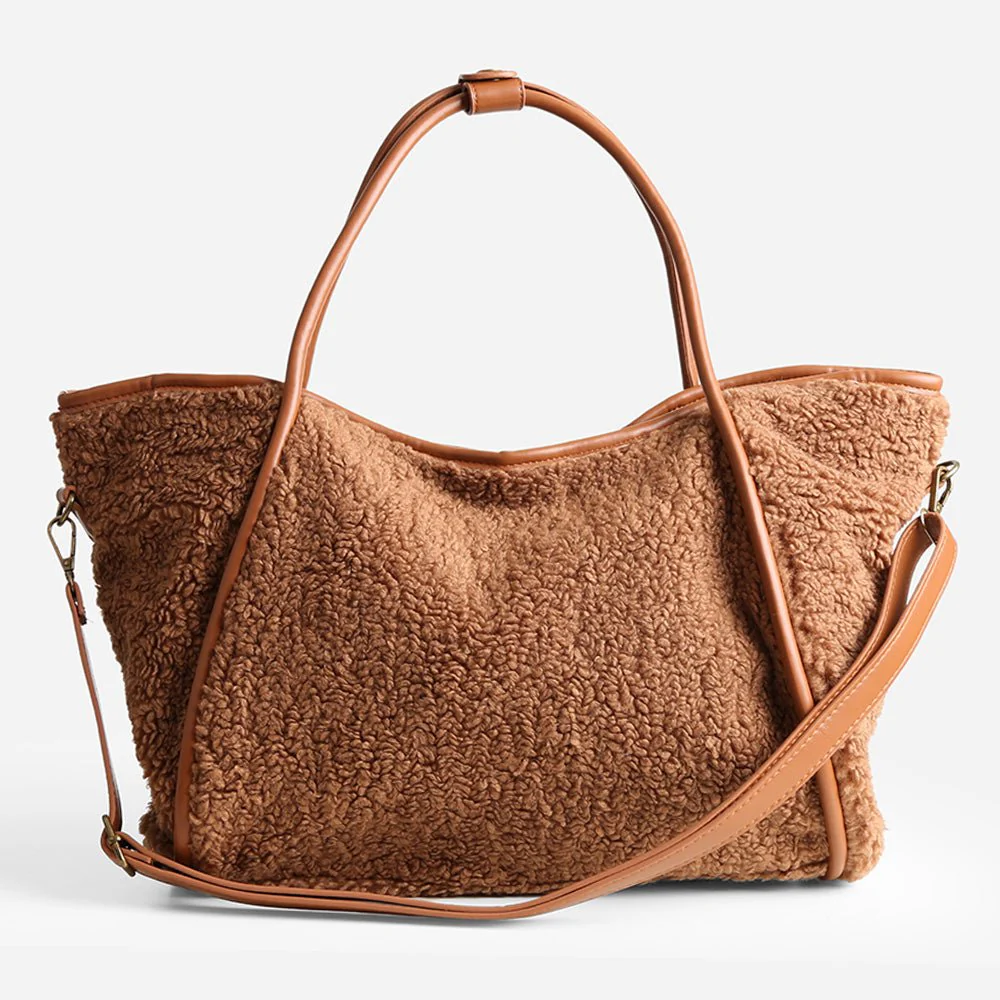Sherpa Plain Shoulder Bag - Image 3