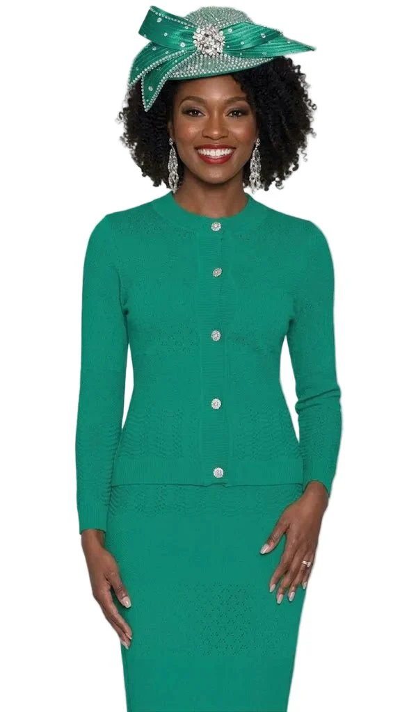 "Shine in Style: Knit Two-Piece Set with Sparkling Details" by Lily & Taylor