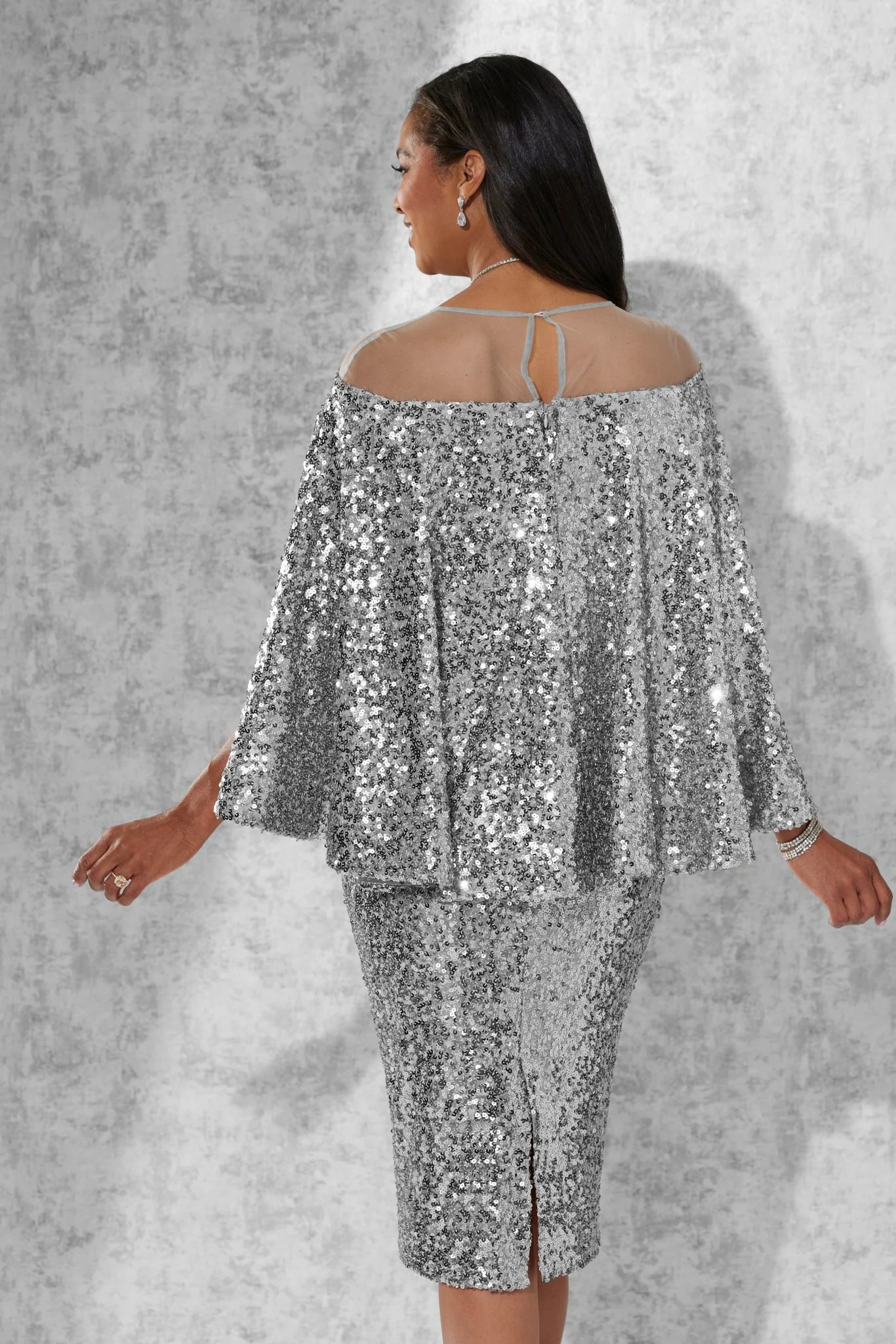 Shine Up the Night Dress by EY Boutique - Image 4