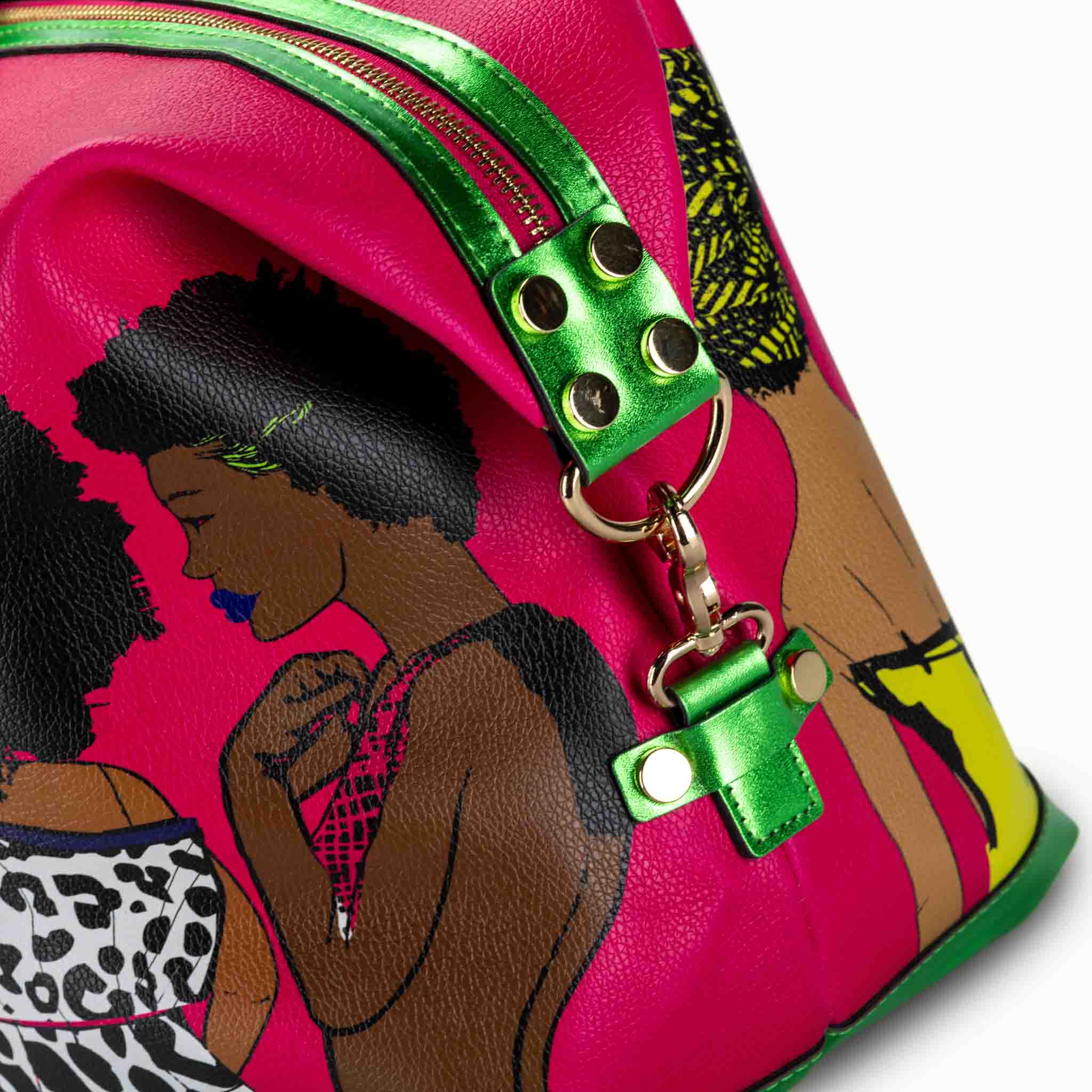 Squad Travel Bag Wicked Pink - Image 6