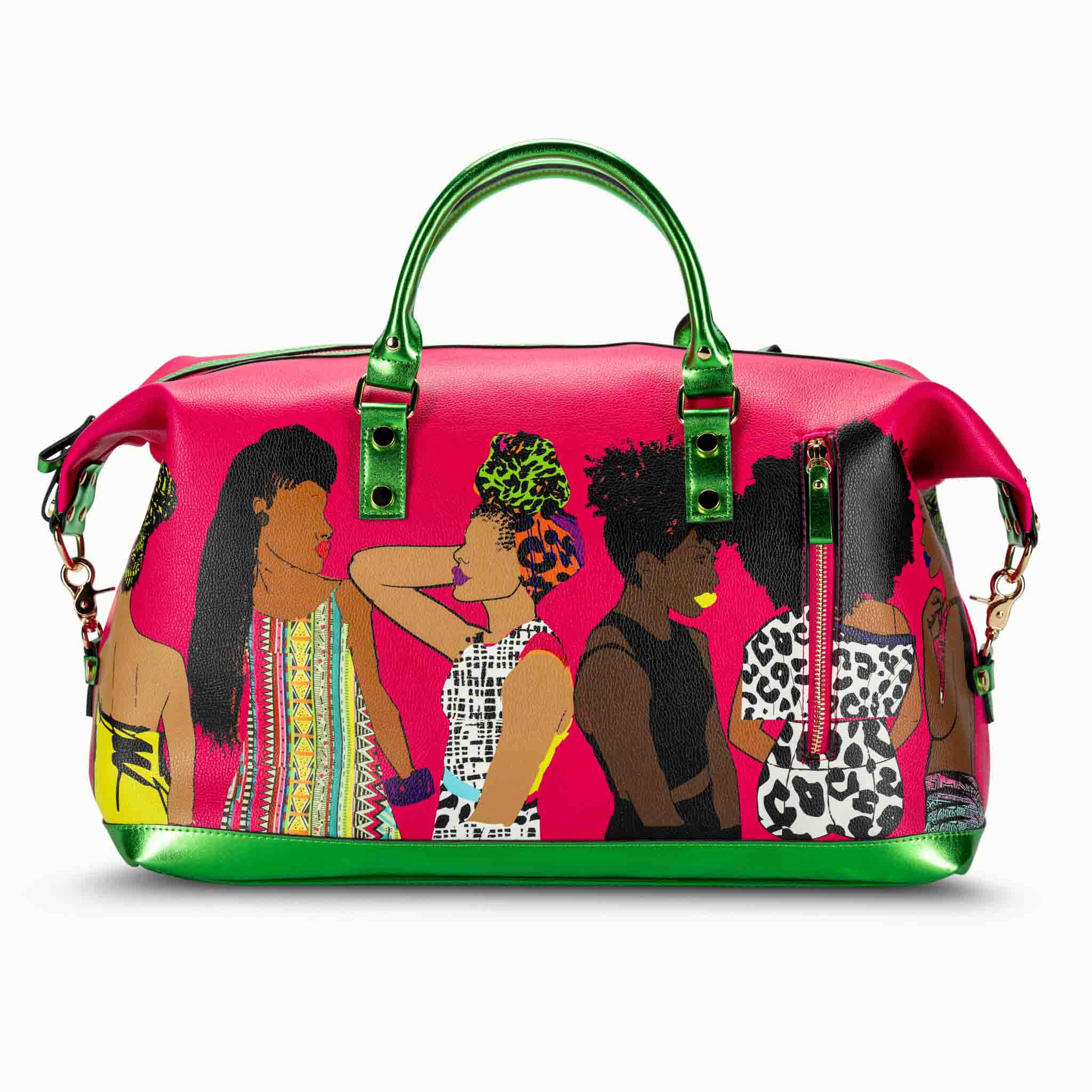 Squad Travel Bag Wicked Pink - Image 8