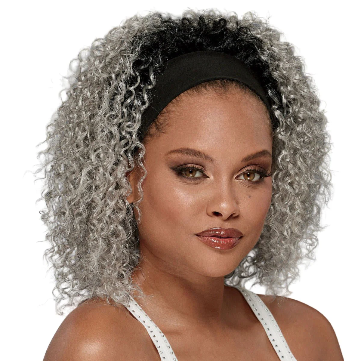 Statement Wig with Headband by Especially Yours