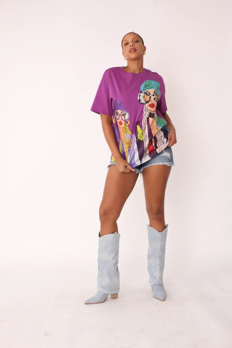 Street Style Fashion Graphic Tee 82343 – Bold Graphic T-Shirt - Image 3