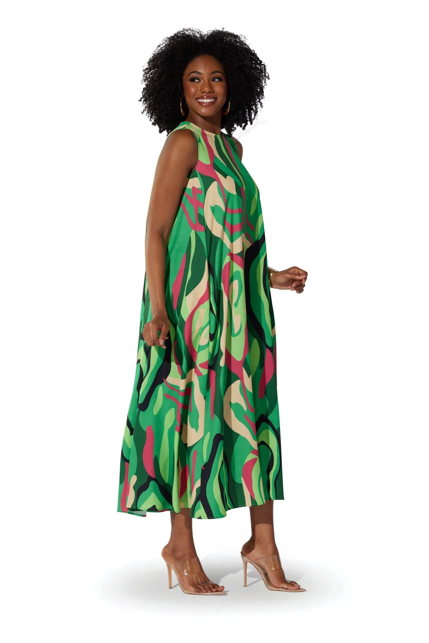Abstract Swing Maxi Dress by Studio EY - Image 3