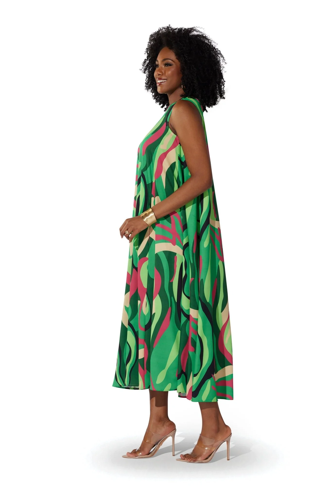 Abstract Swing Maxi Dress by Studio EY - Image 4