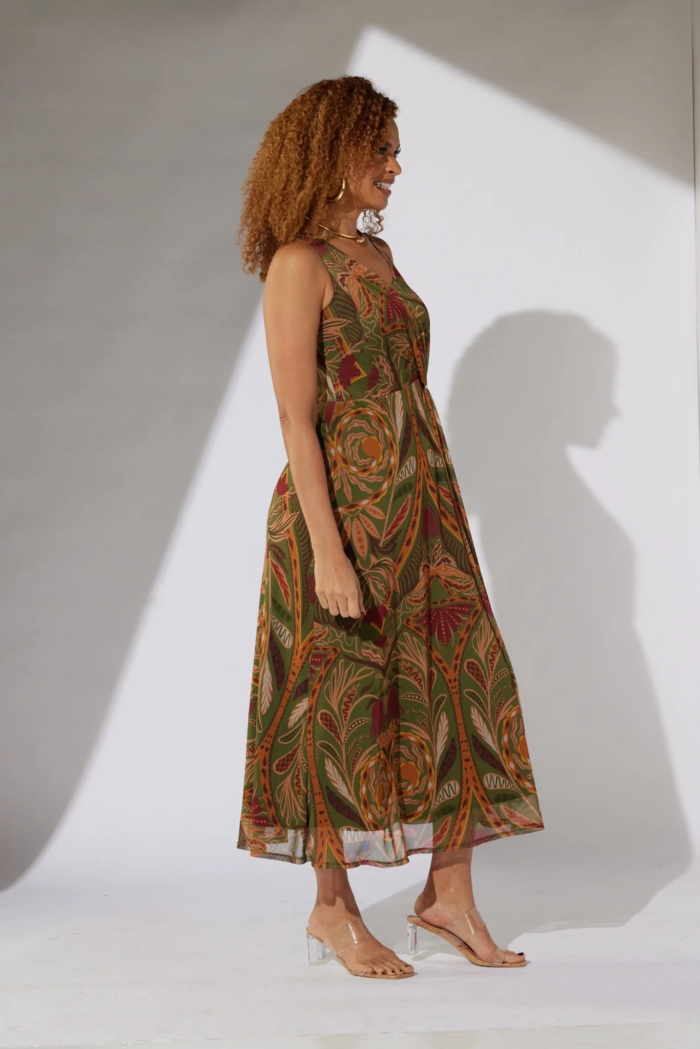Boho Draped Maxi Dress by Studio EY - Image 4