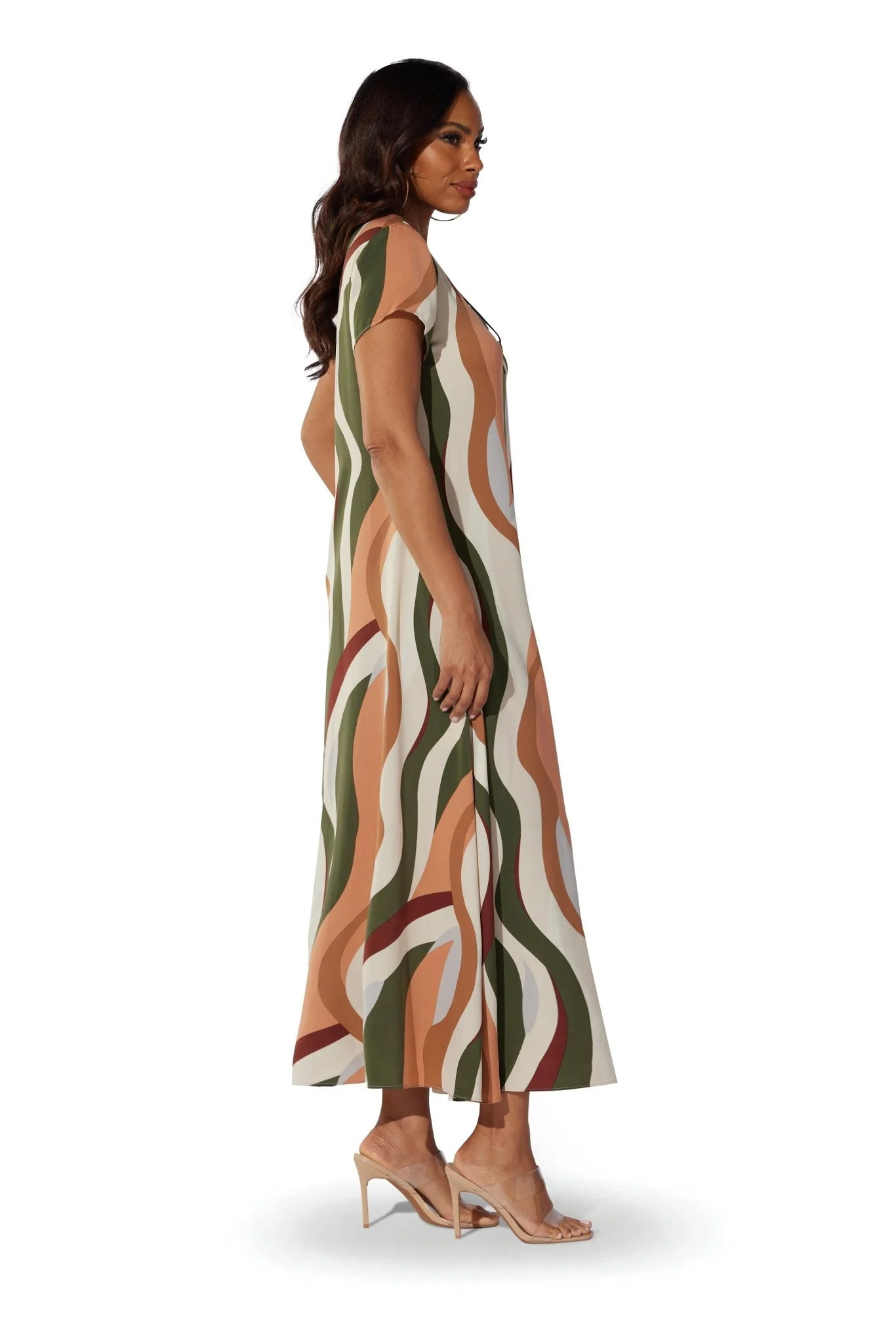 Bold Abstract Maxi Dress by Studio EY - Image 2