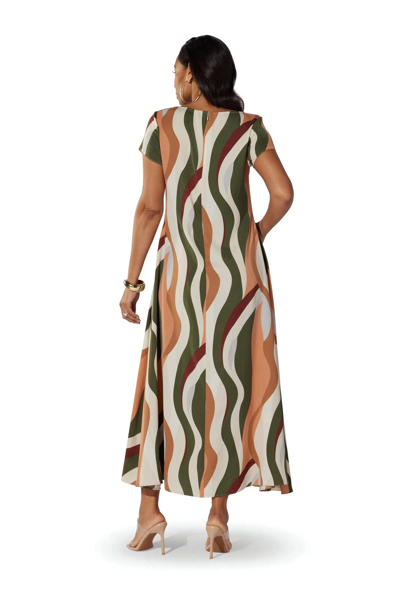 Bold Abstract Maxi Dress by Studio EY - Image 4