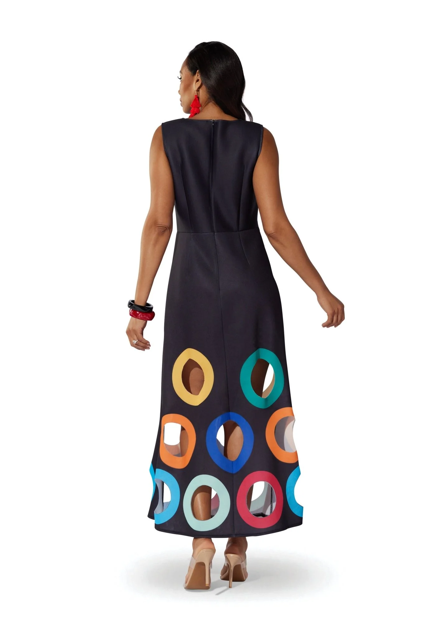Circle Cutouts Maxi Dress by Studio EY - Image 5