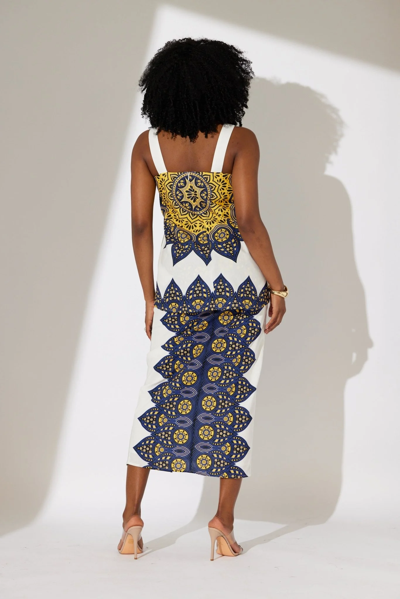 Cultural Motif Midi Dress by Studio EY - Image 6