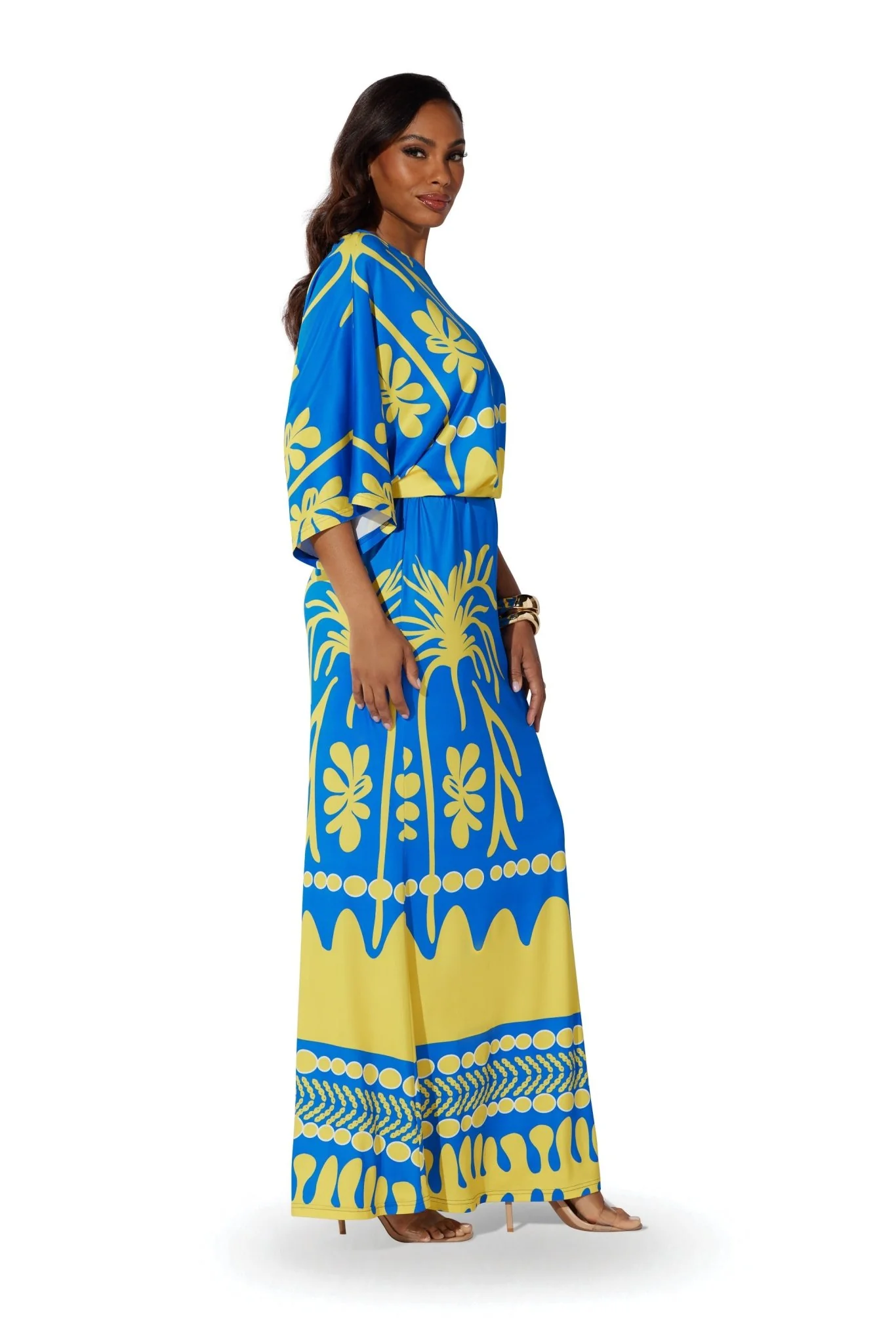 Island Off-Shoulder Maxi Skirtset by Studio EY - Image 4