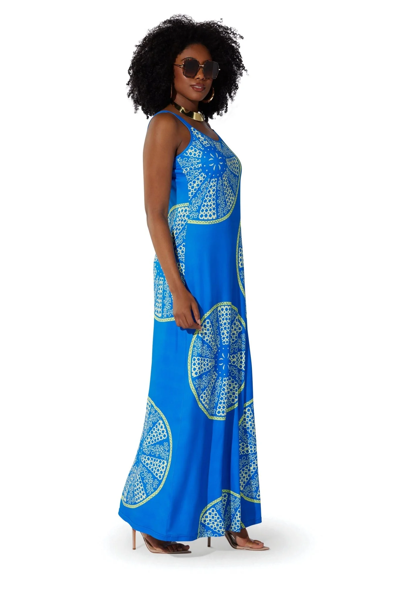 Mandala Print Maxi Dress by Studio EY - Image 5