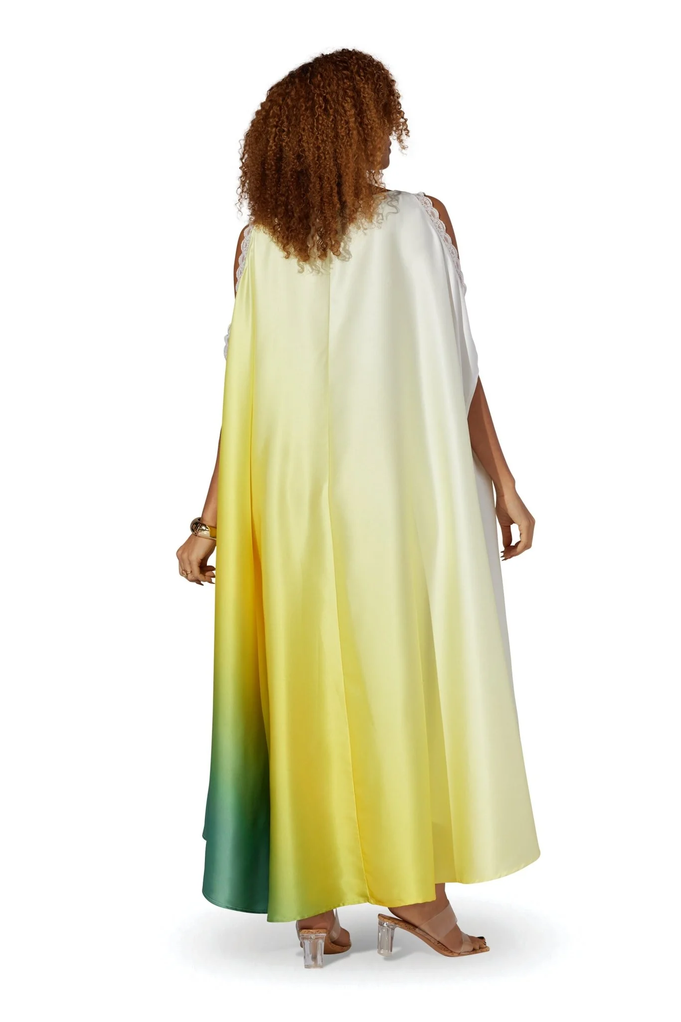 Ombre Cold-Shoulder Maxi Dress by Studio EY - Image 5