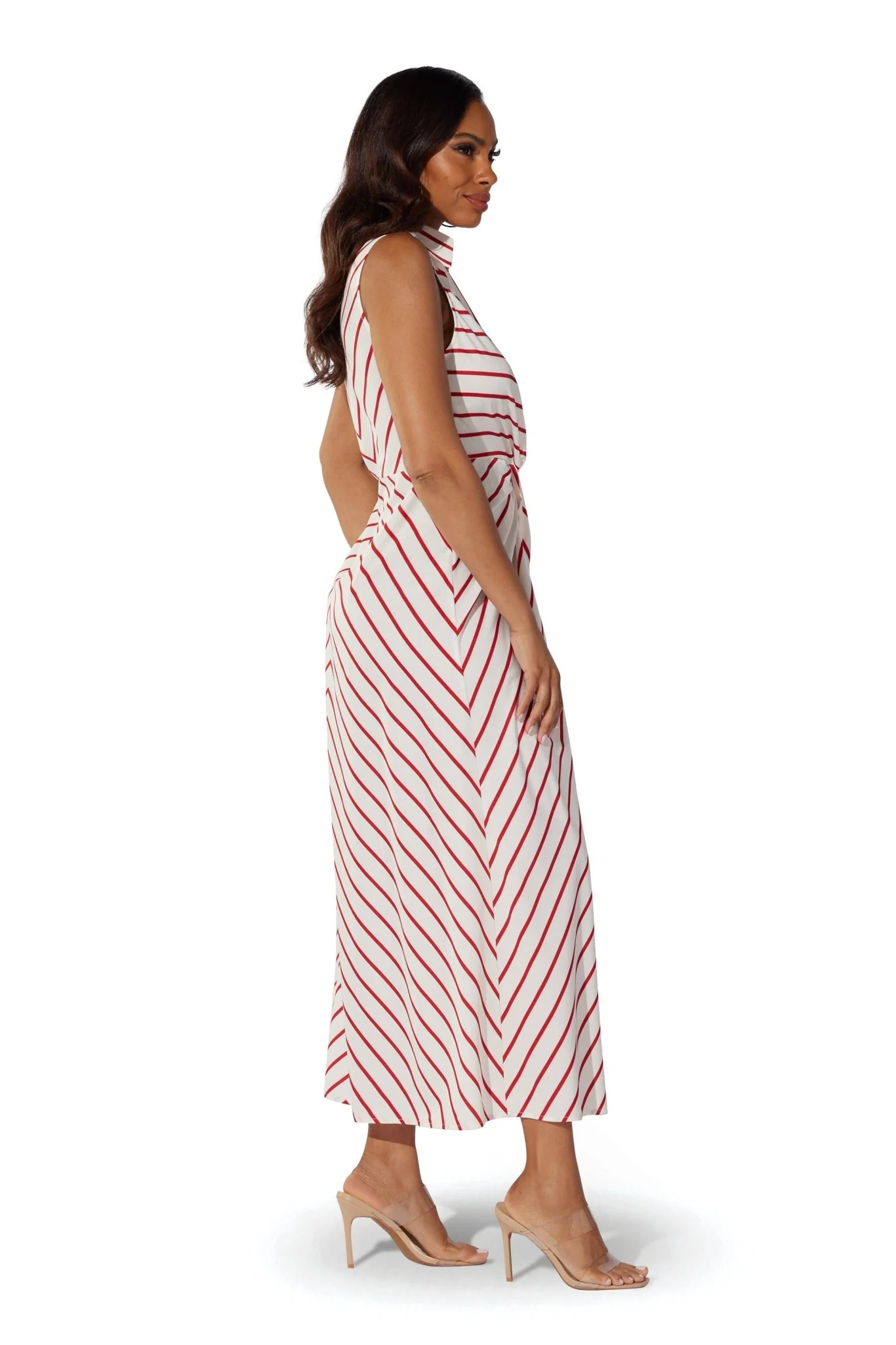 Stripe Twist Maxi Shirtdress by Studio EY - Image 3