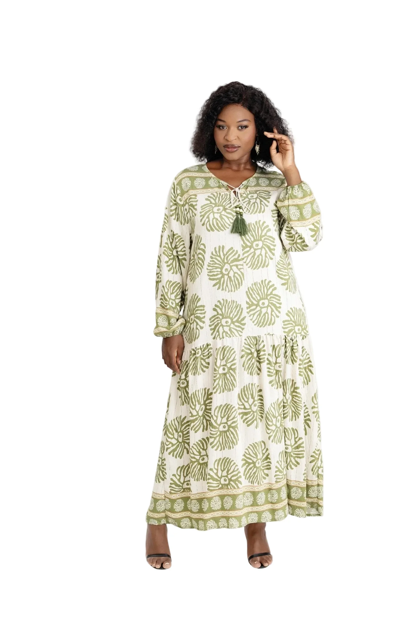 Terrific Tribal Print Dress by Studio EY
