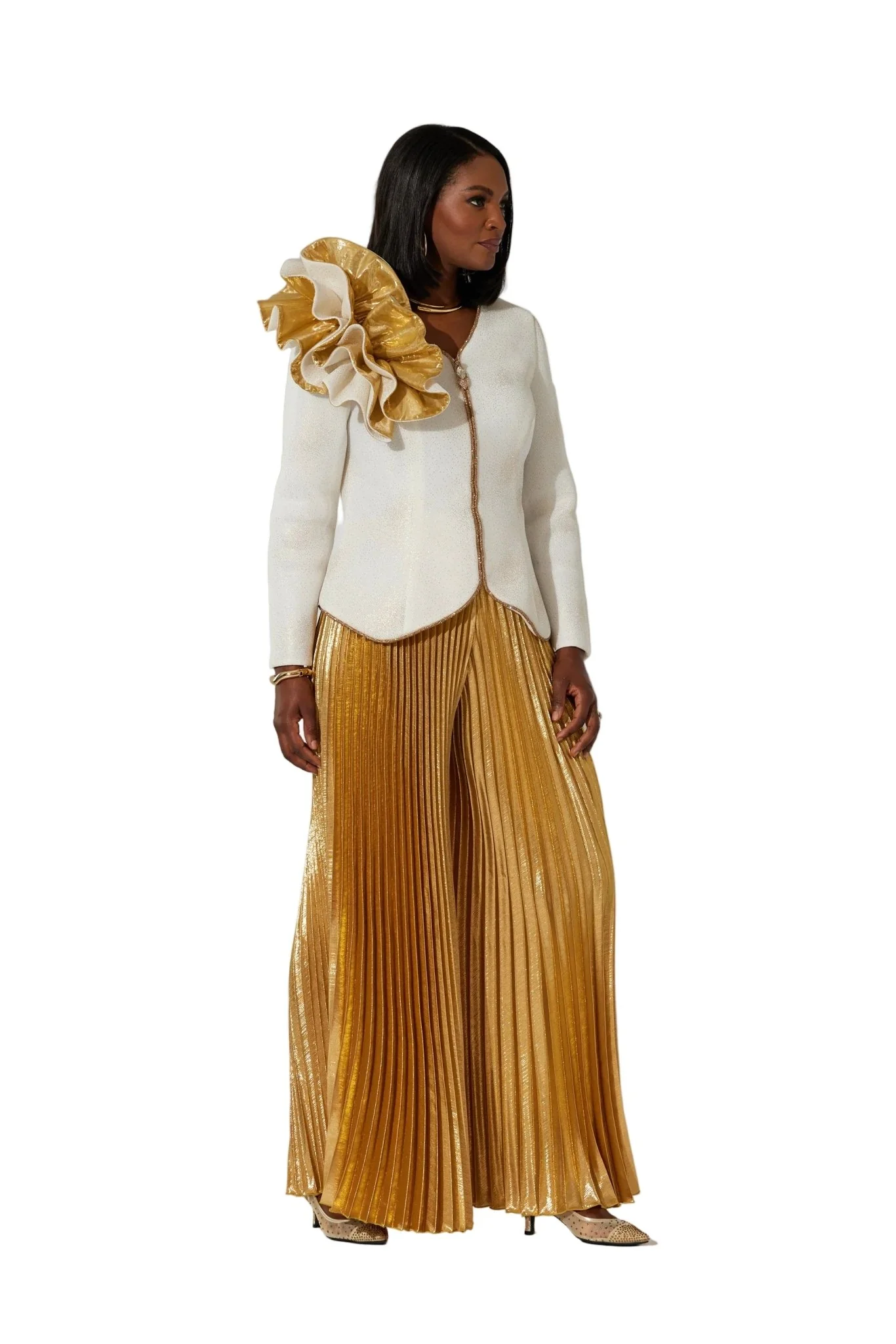 The Midas Touch Pantset by Studio EY - Image 2