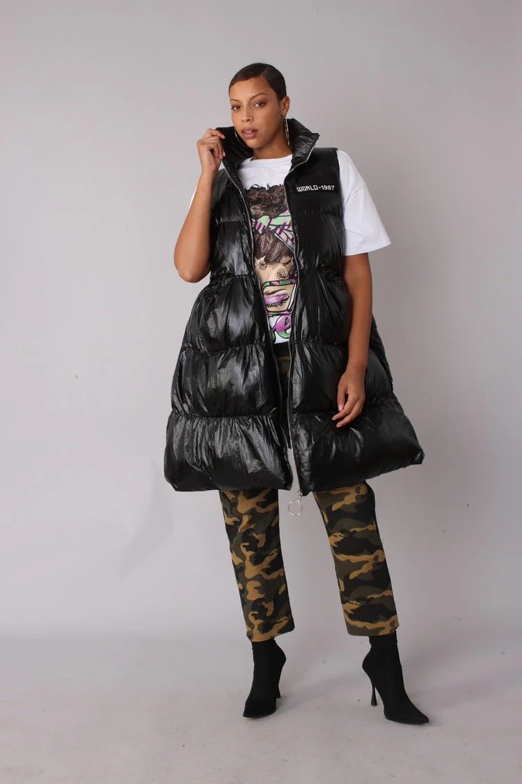 Tiered Puffer Vest - 81585 - Image 10