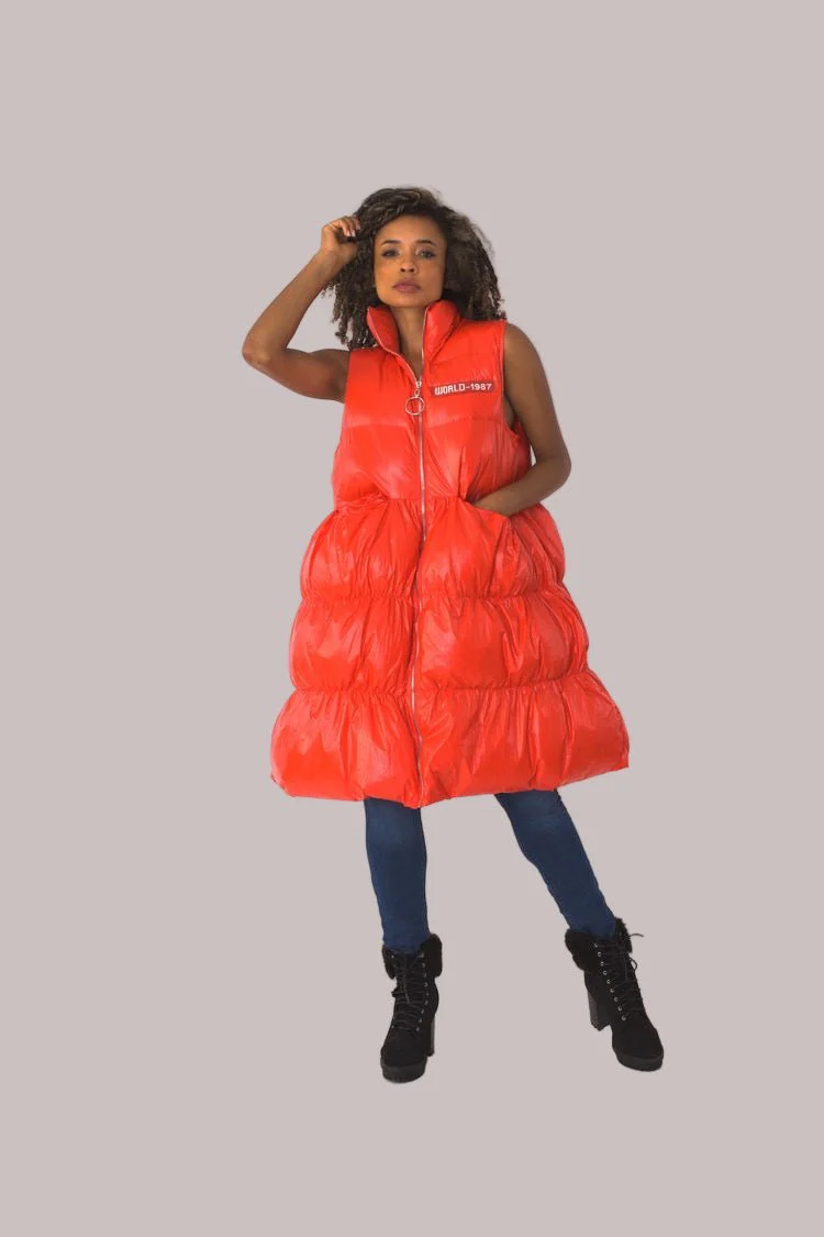 Tiered Puffer Vest - 81585 - Image 3