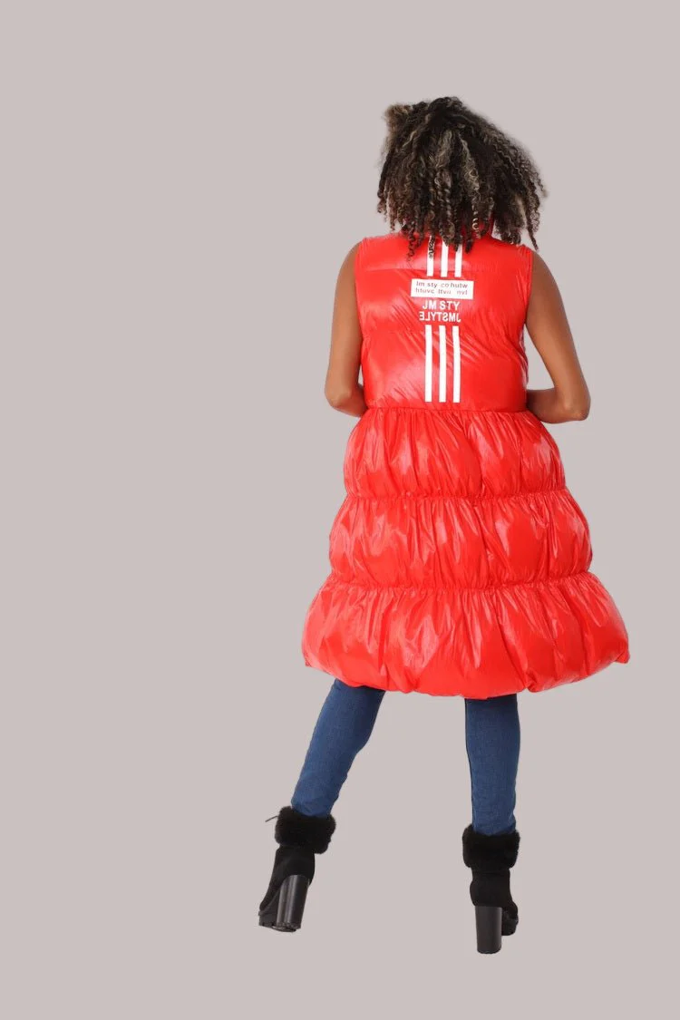 Tiered Puffer Vest - 81585 - Image 4