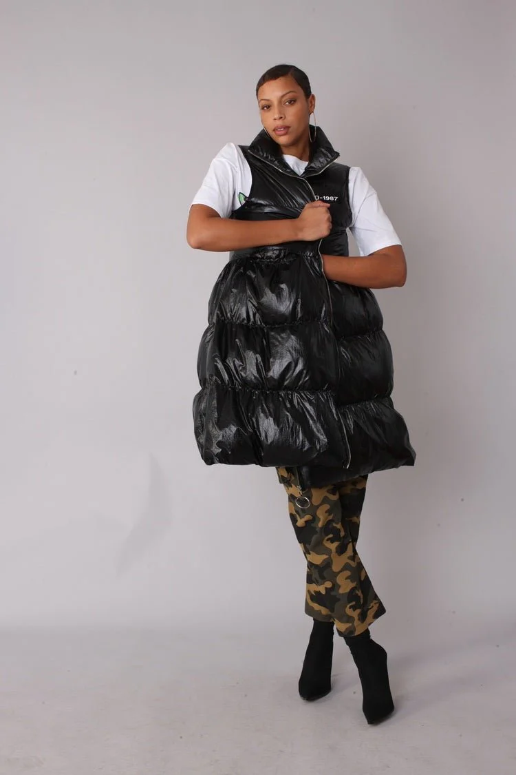Tiered Puffer Vest - 81585 - Image 9