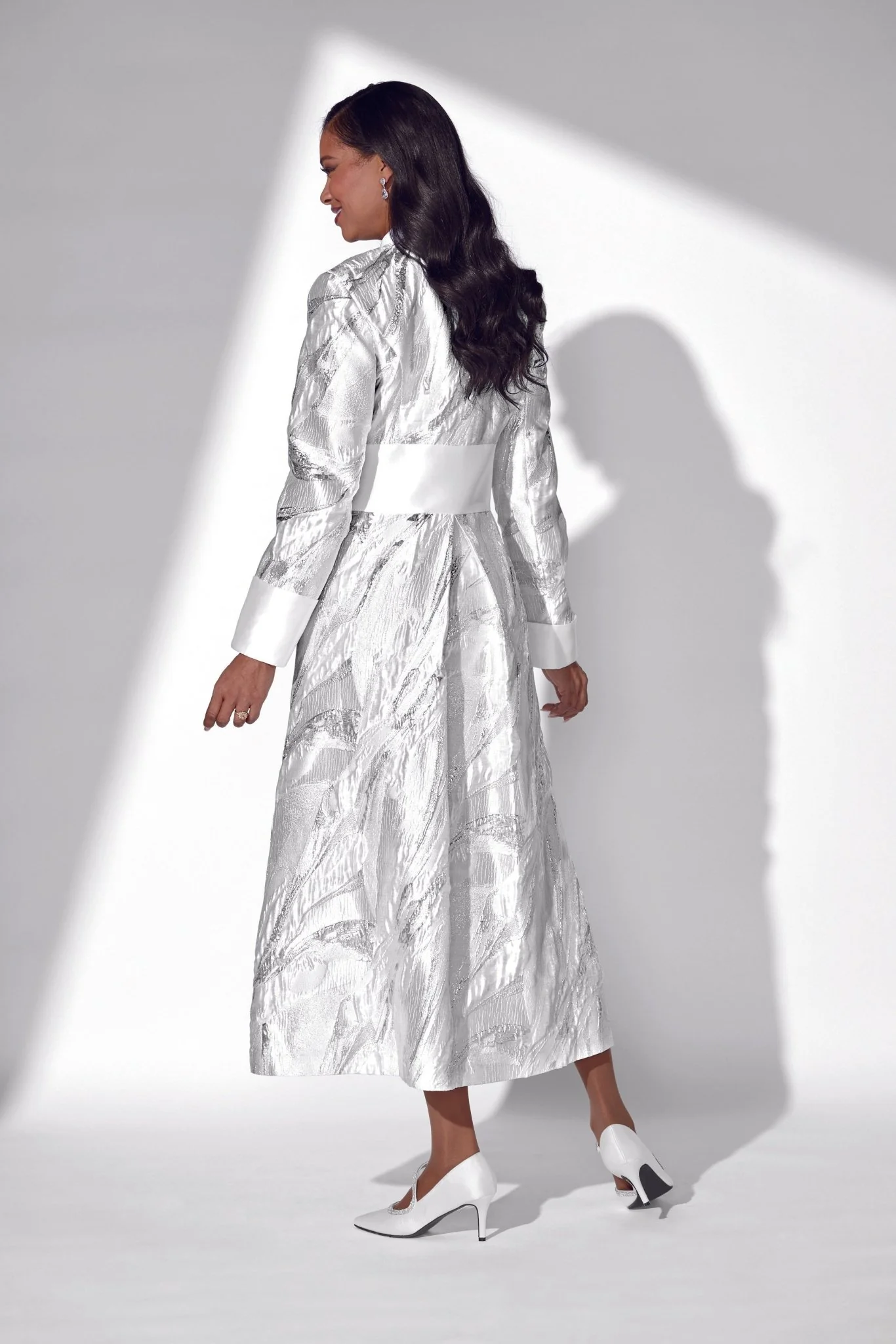 Touch of Metallic Choir Robe by EY Boutique - Image 2