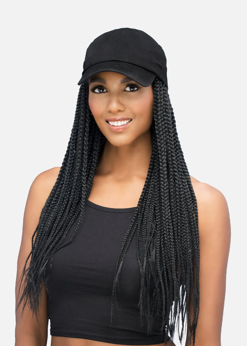 CD-BRAY Cap-Do Box Braid Wig with Black Cap - Vivica A. Fox