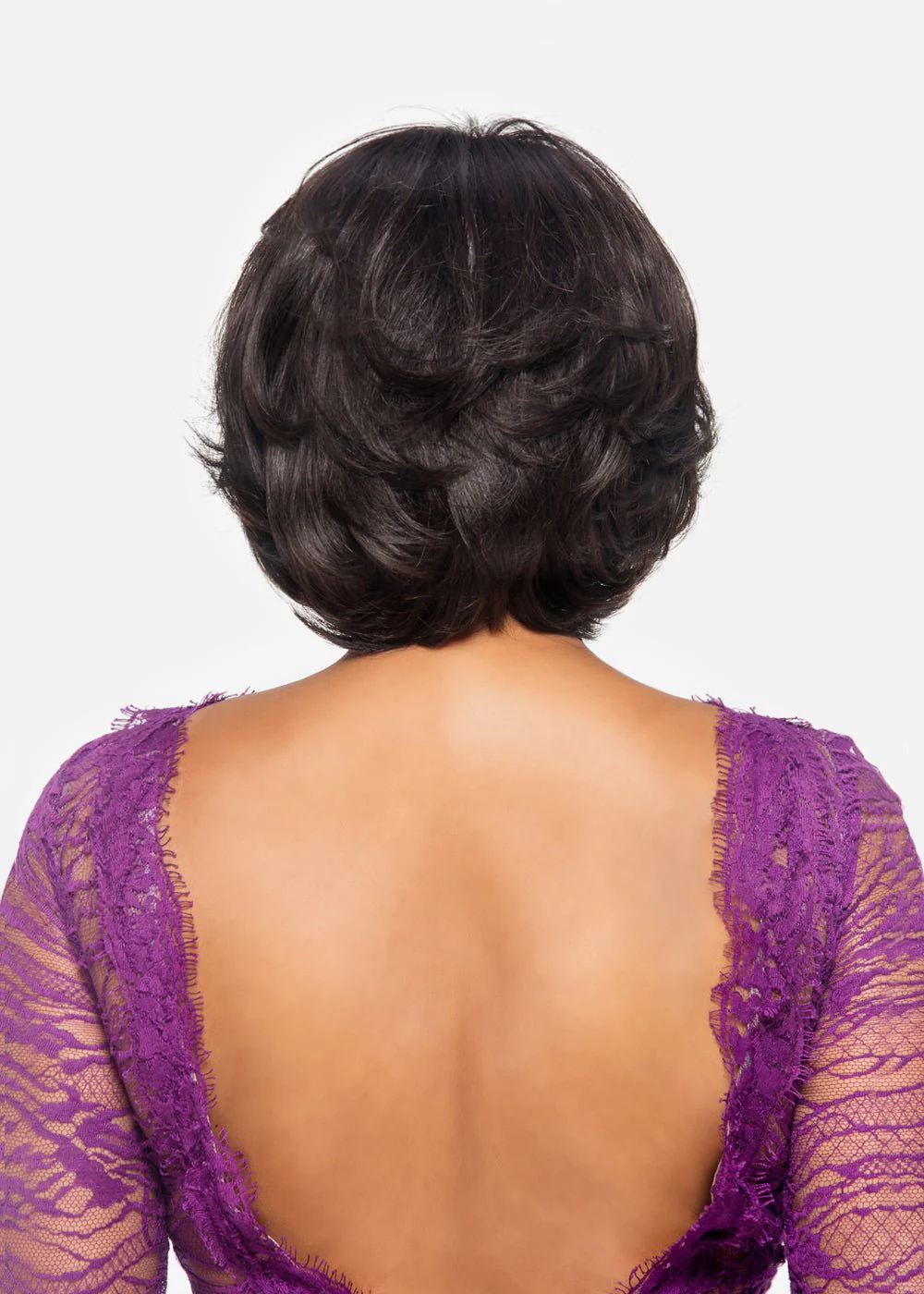 KAIA Swiss Lace Front Human Hair Bob Wig - Vivica A. Fox - Image 3