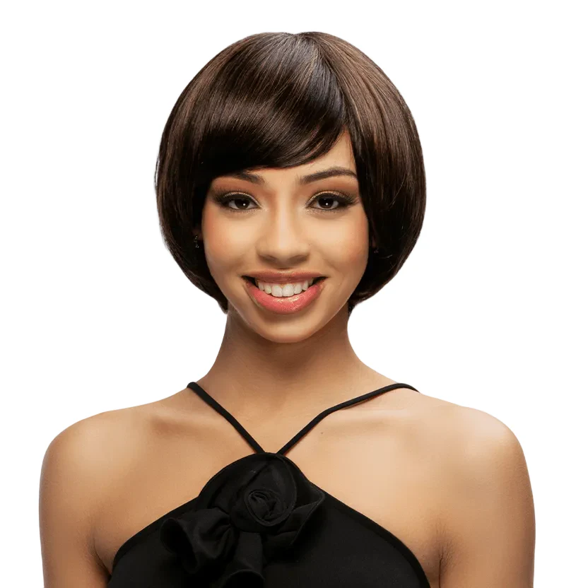 LINA Short Human Hair Bob Wig - Vivica A. Fox
