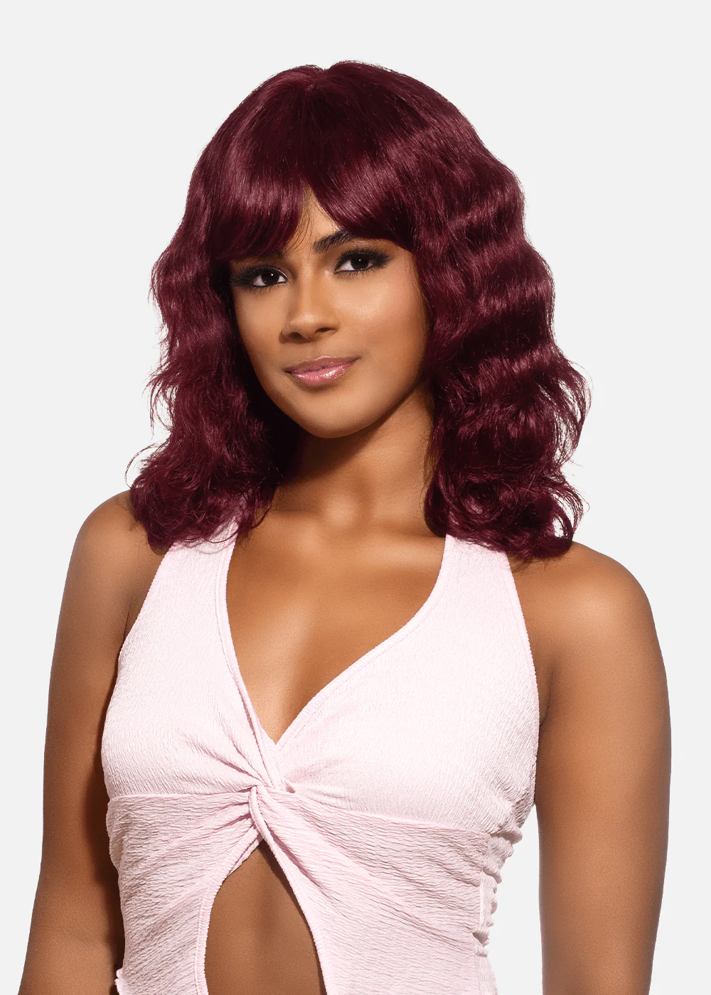 LYNN14 Body Wave Mid-Length Human Hair Lace Wig - Vivica A. Fox