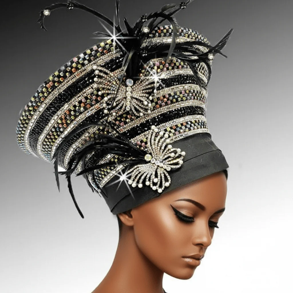 Aphrodite Crystal Crown Church Headpiece - Whittall & Shon