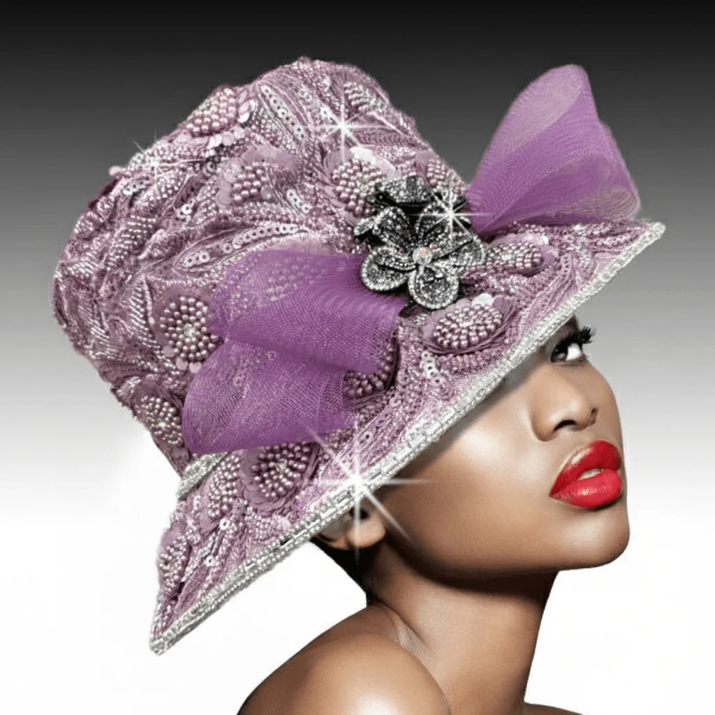 Poiret Hand-Beaded Church Hat - Whittall & Shon - Image 7