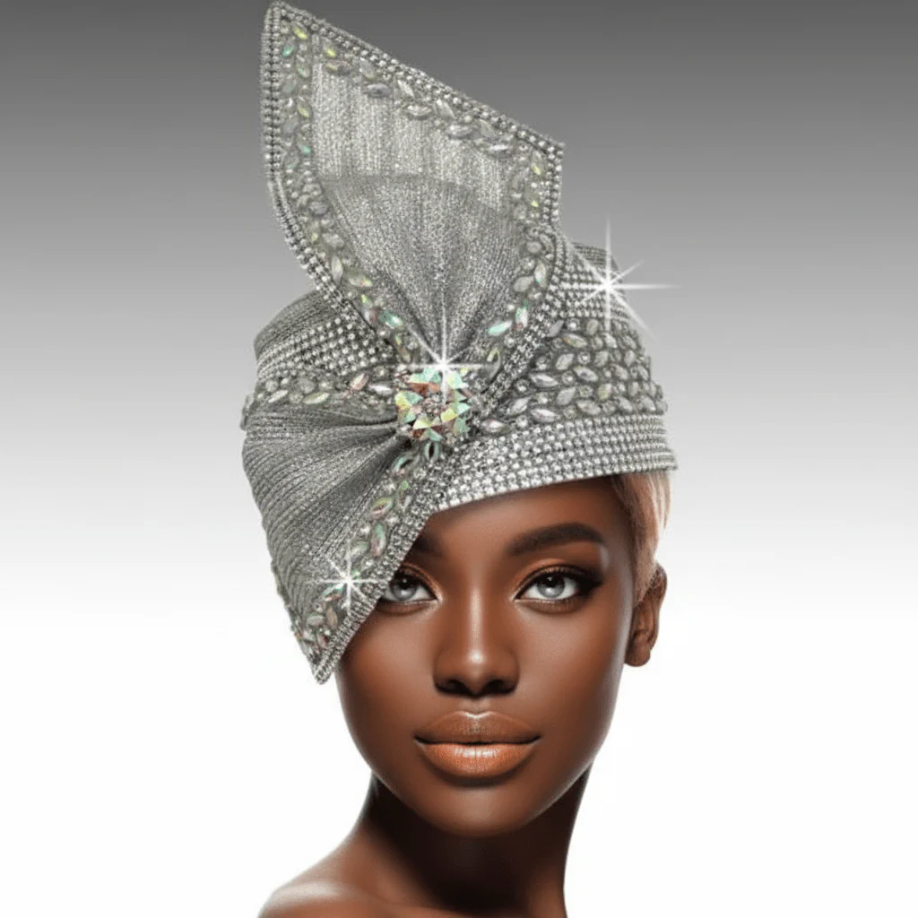 Steeple Crystal Cathedral Pillbox Church Hat - Whittall & Shon
